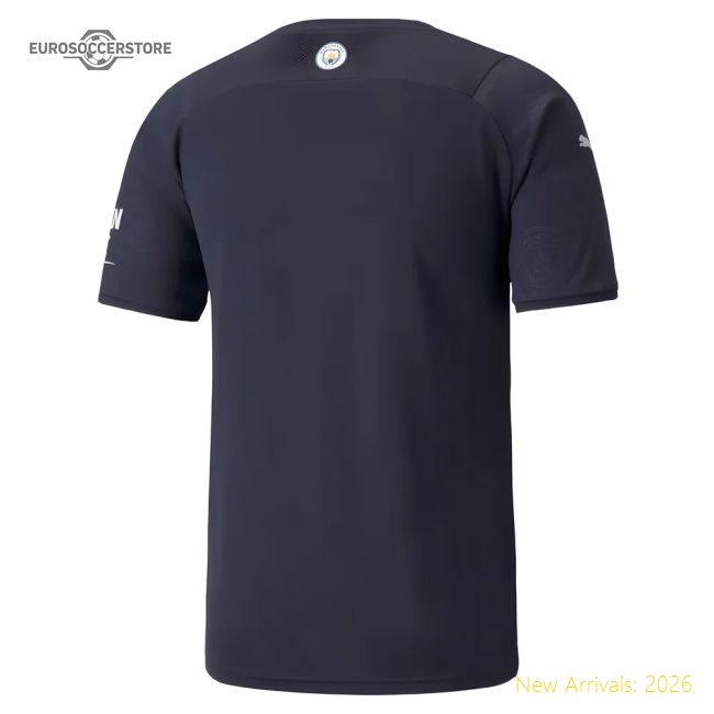 Authentic 2021-2022 Man City Third Shirt - Premium Quality Football