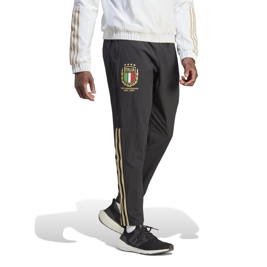 Italy Training Trousers 125 Anniversary Jet Black/gold Limited Edition