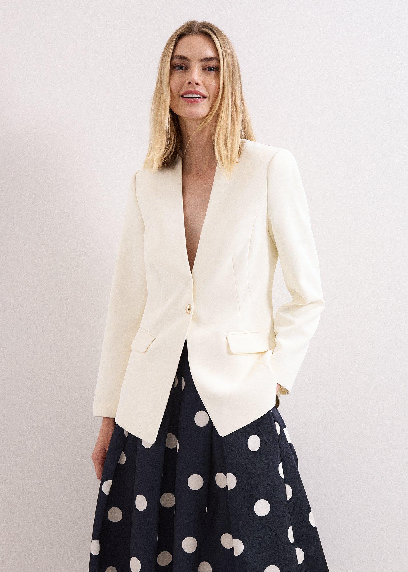 Tomison Ivory Twill Blazer