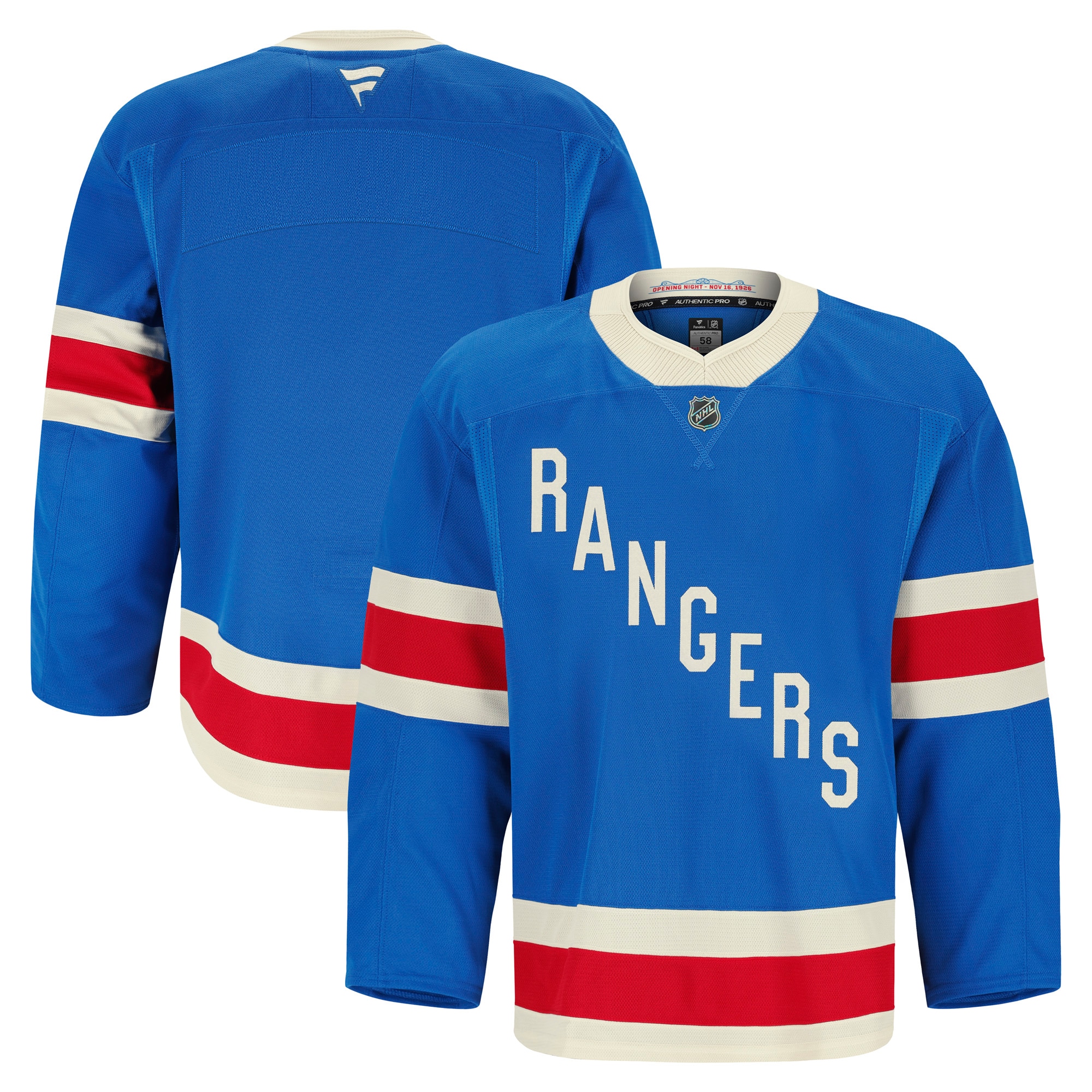[SJH] Youth New York Rangers Centennial Authentic Pro Jersey - Blue