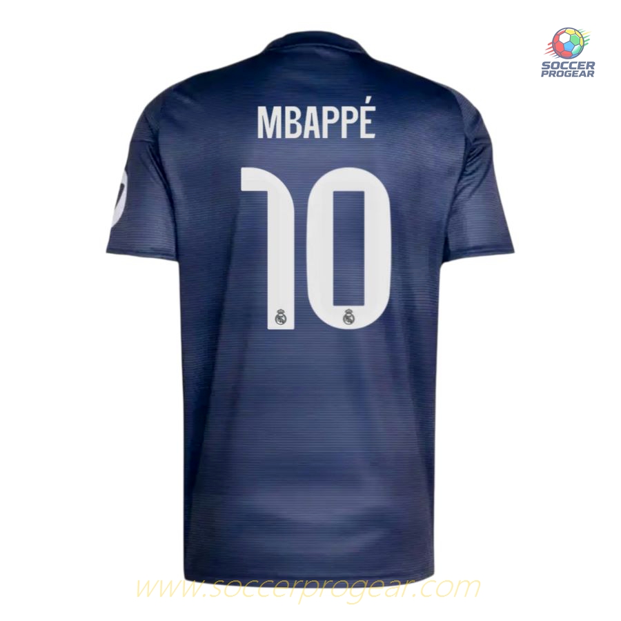 Real Madrid Away Kids Edition Jersey Set Team Jersey 2025/26 Collection Mbappe