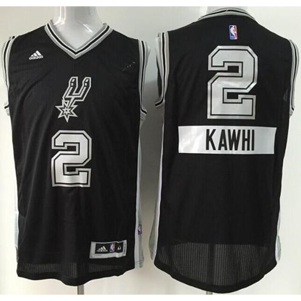 Performance Modern Men's SAS #2 Kawhi Black Basketball Jersey