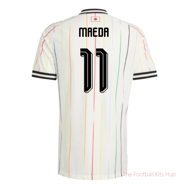 2026-2027 Japan Authentic Away Shirt (Maeda 11)