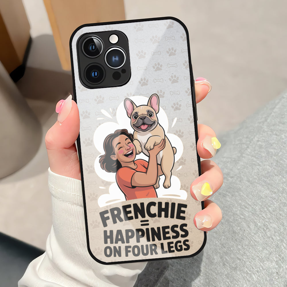 Frenchie-Fan Coco - Iphone & Samsung Glass Case for French Comfortable