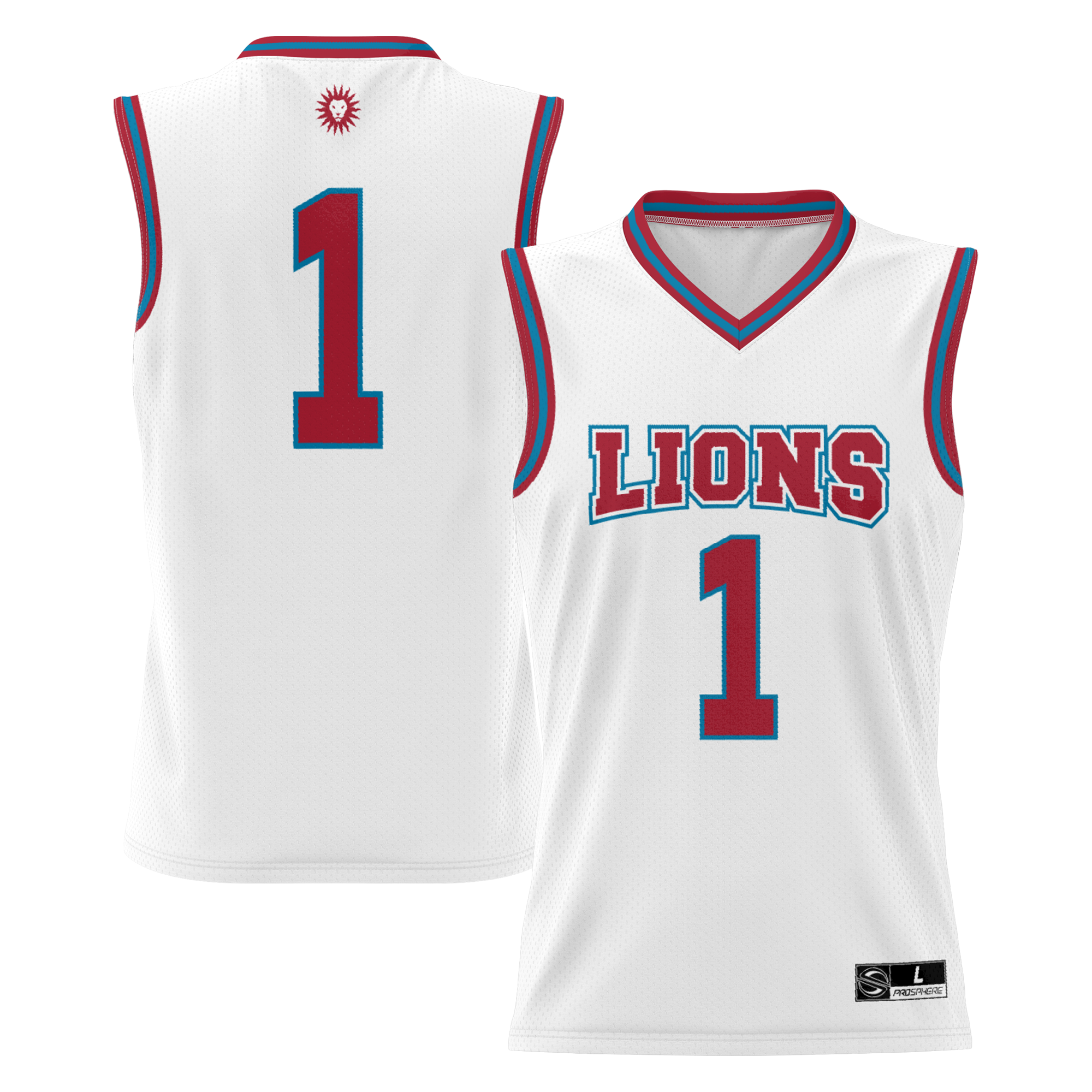[NJP] Loyola Marymount Lions GameDay Greats Youth Lightweight Basketball Jersey - White