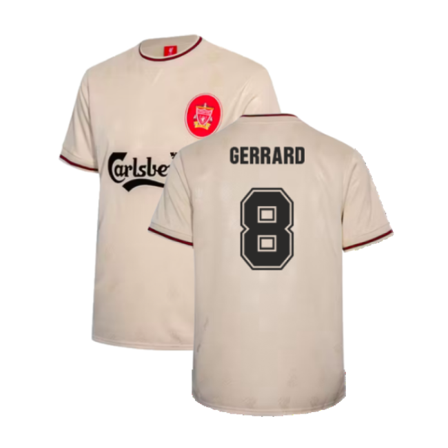 Vintage 1996-1997 Liverpool Replica Away Gerrard - Istanbul Hero