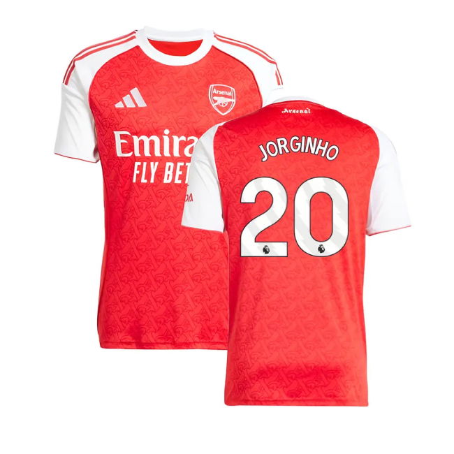 2025-2026 Arsenal Home Shirt (Jorginho 20)