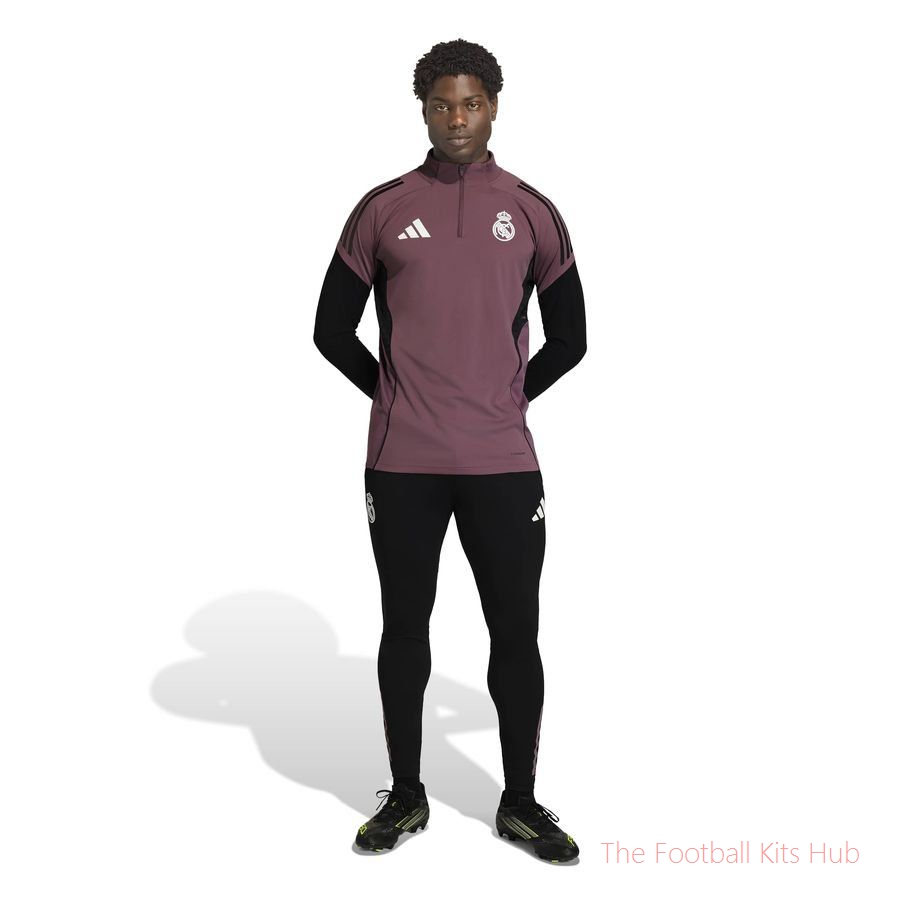 Real Madrid Training Shirt Tiro 25 - Purple/Black