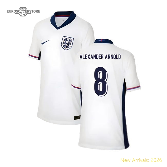Authentic European Team 2024-2025 Home Short Sleeve Shirt