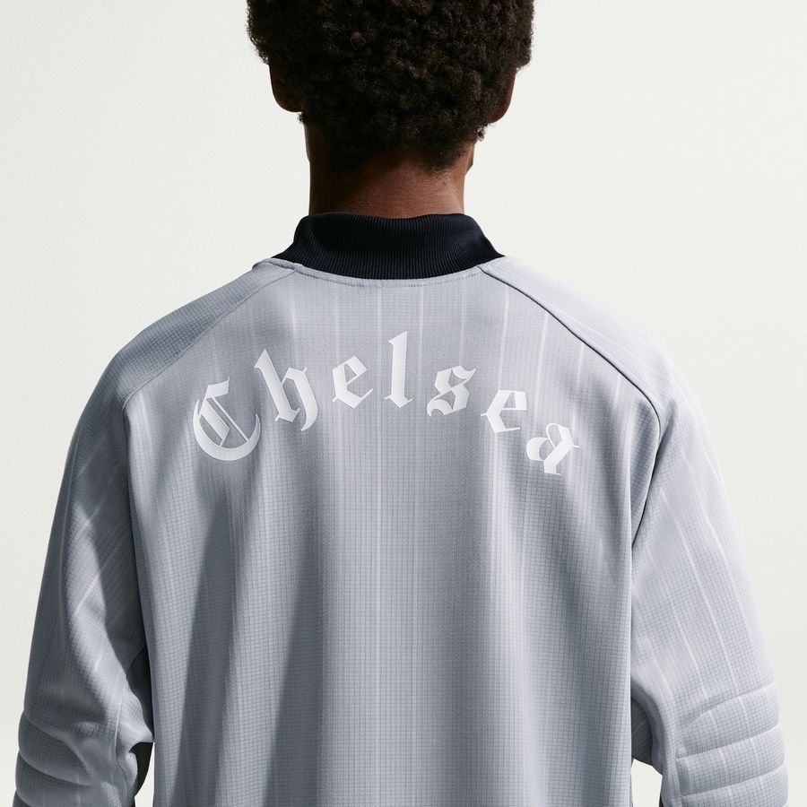 Chelsea Goalkeeper Shirt Authentic - Wolf Grey/Turf Orange/Blue/White