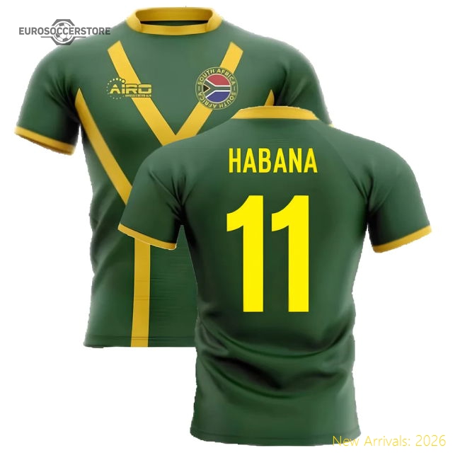 First-class 2025-2026 South Africa Springboks Flag Concept Rugby Sh