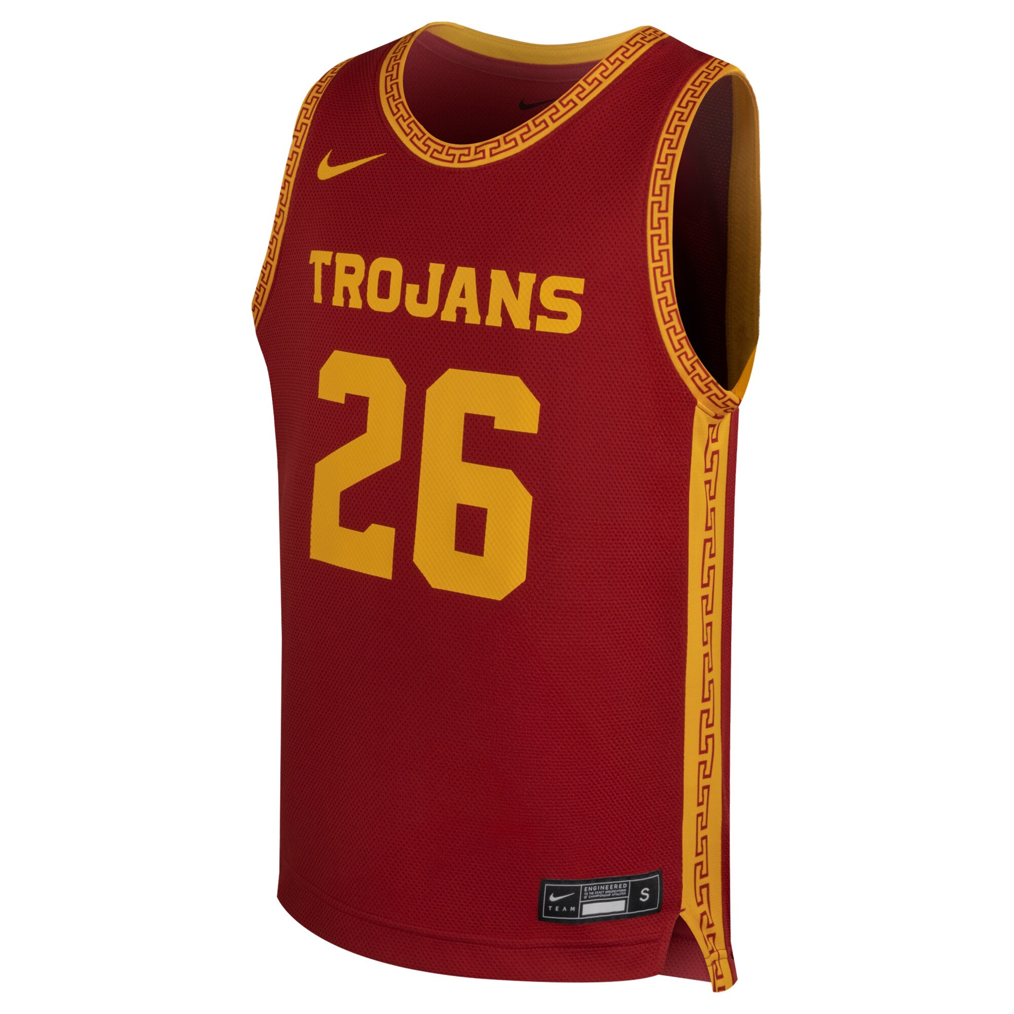 [NJP] USC Trojans Youth Replica Basketball Jersey - Cardinal