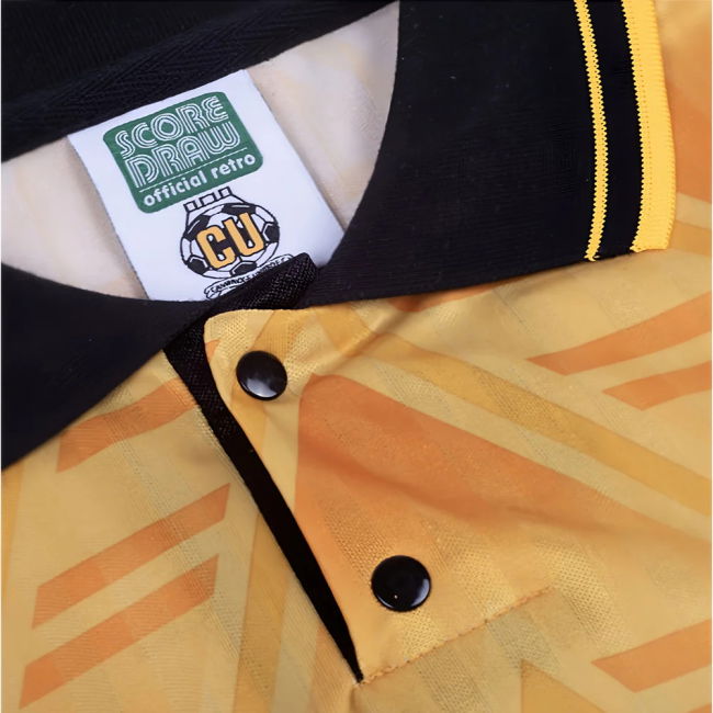 Authentic Cambridge United 1991-1993 Home Retro Shirt Breathable Fa...