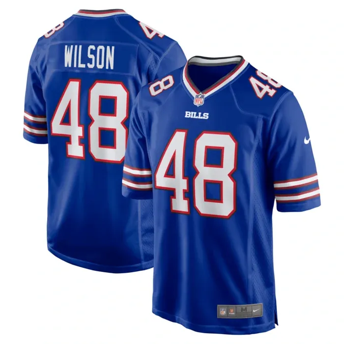 None Men's Record-Breaker BUF Bills Genuine Jersey for NFL Fans
