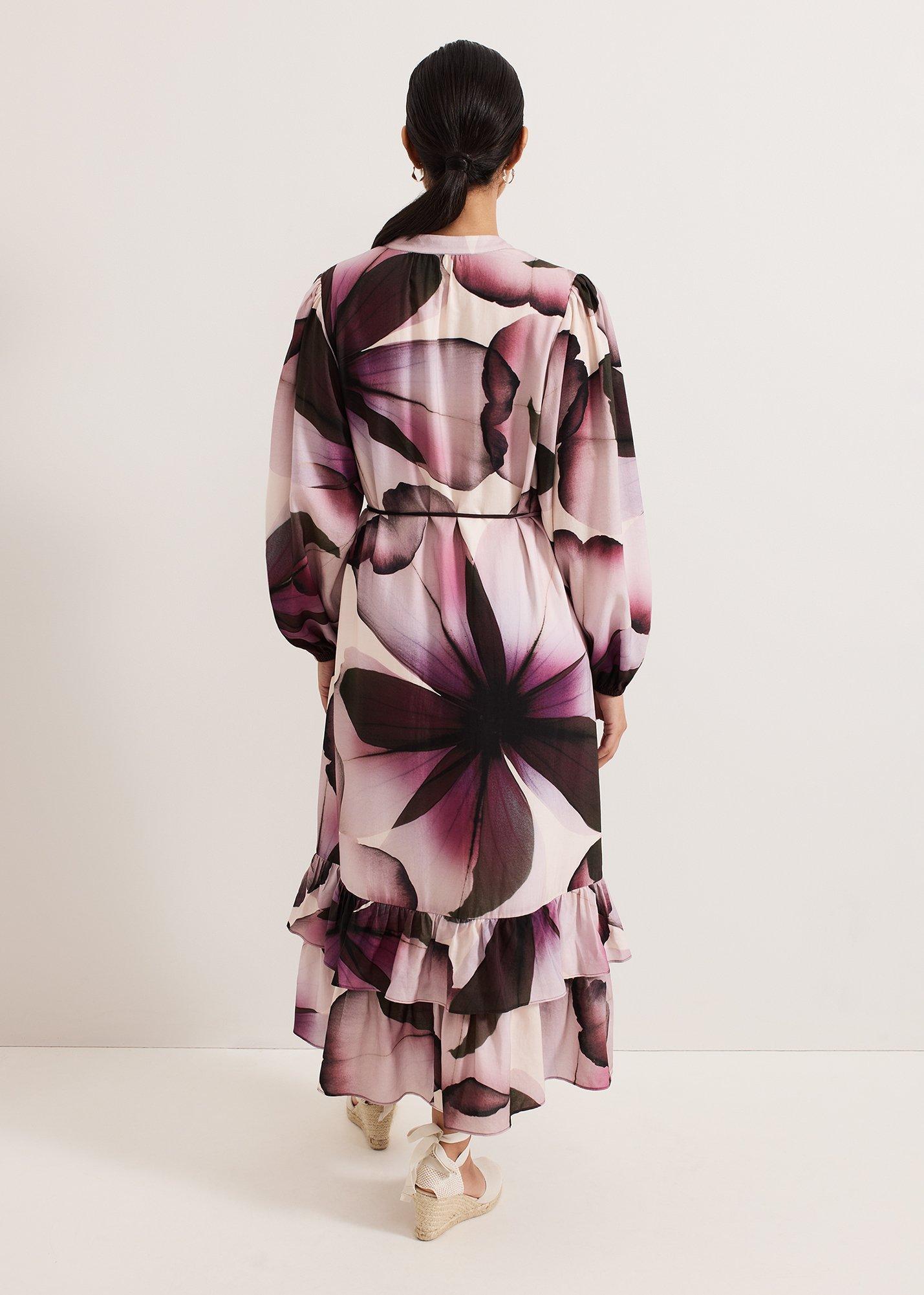 Petite Clarra Floral Midaxi Dress