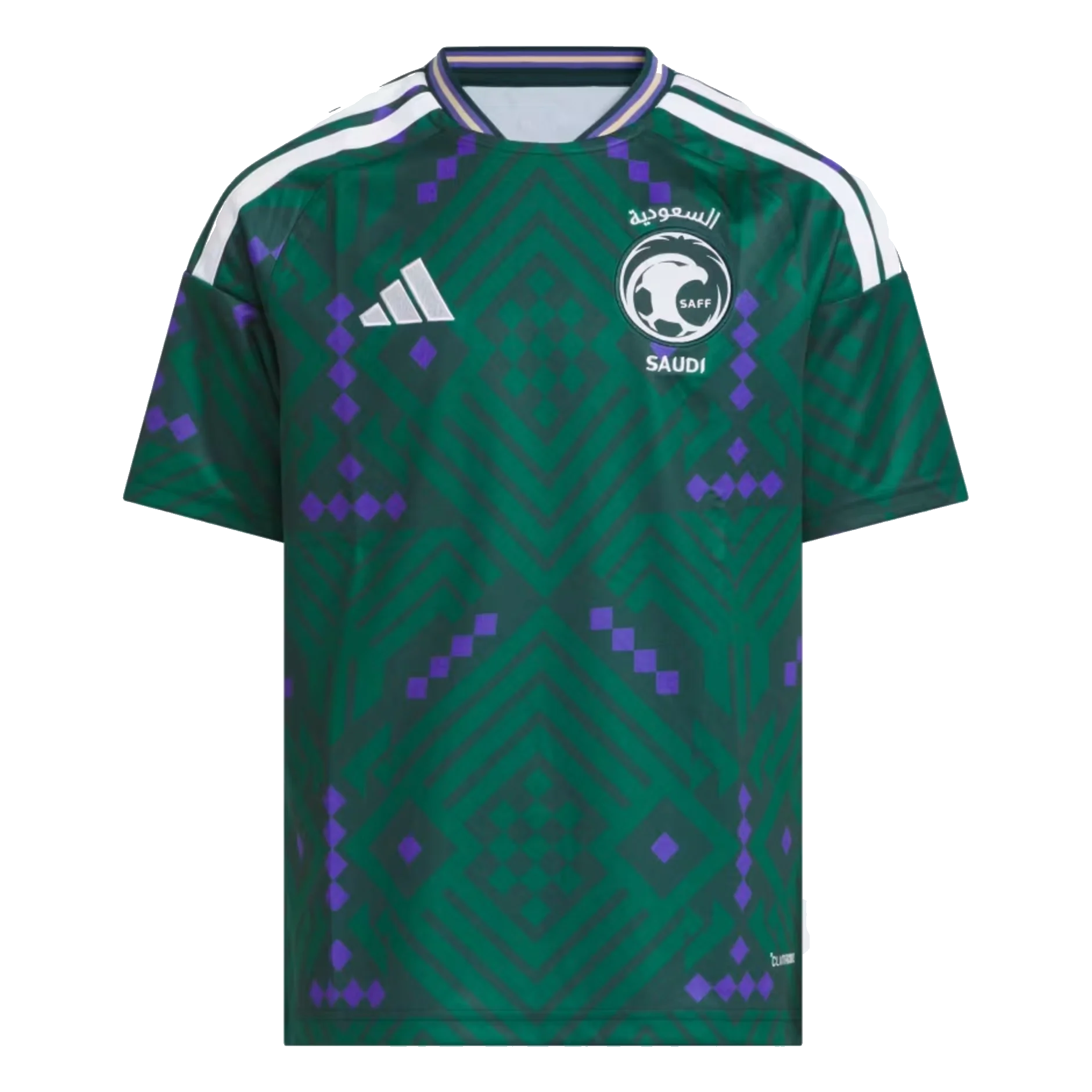 adidas Saudi Arabia 2026 Home Jersey Youth - Green Falcons Edition
