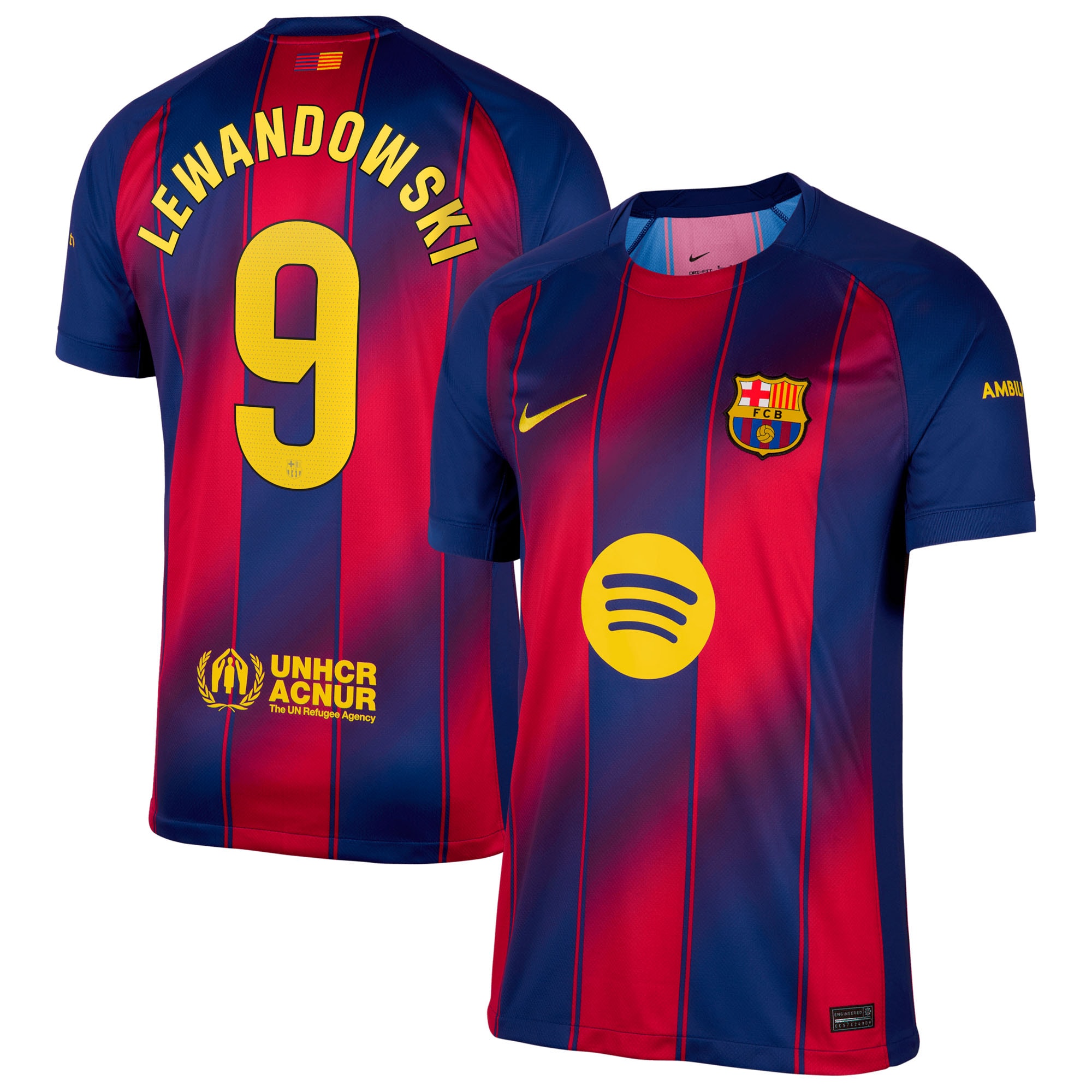 Barca Men's 2025 Performance Replica - Official Jersey - Order Today