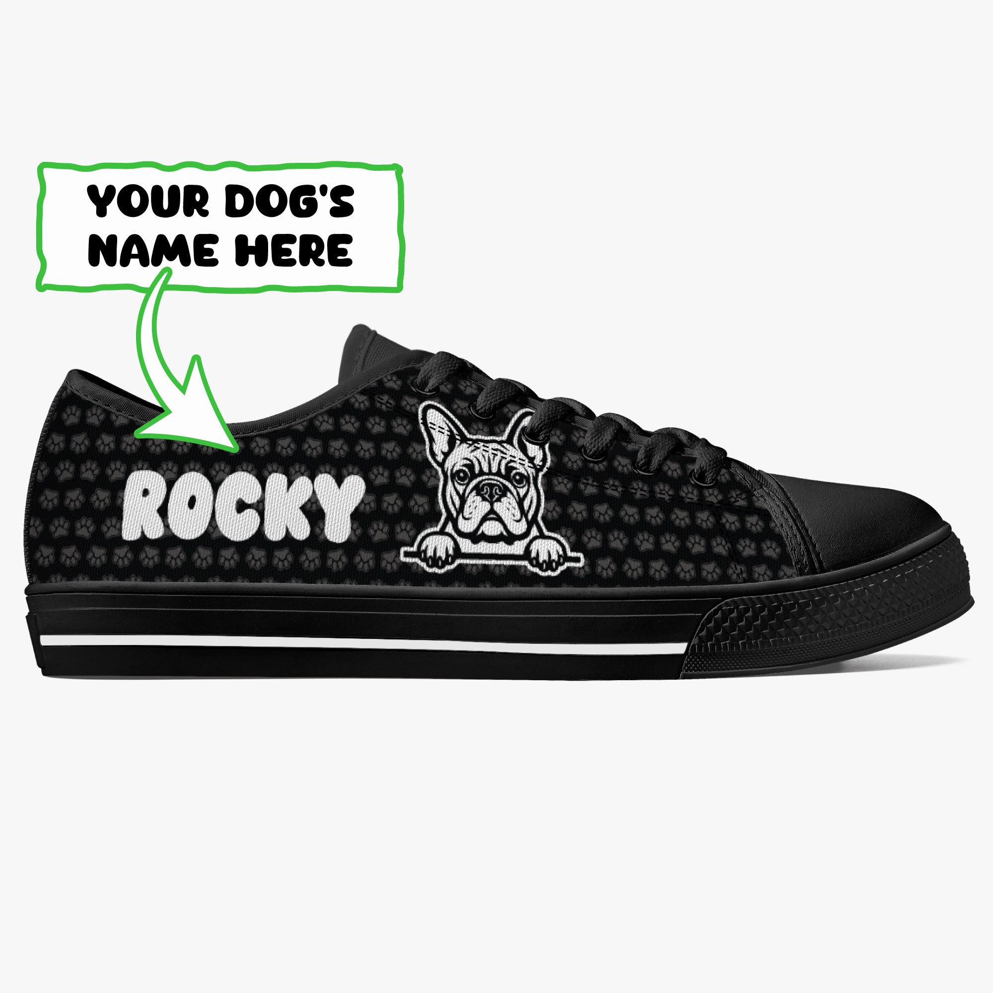 Fashion-Forward Margaret - Personalized Classic Low-top Canvas Shoes ...