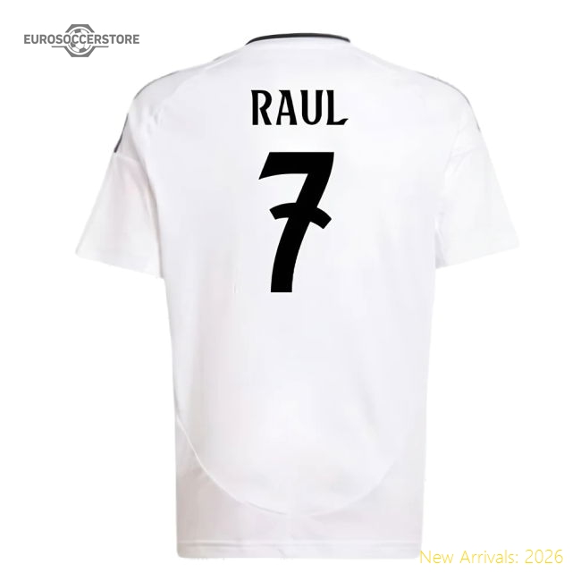 2024-2025 Football Team Kids Durable Raul Jersey Performance Fabric