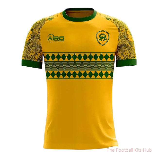 South Africa 2025-2026 Home Concept Football Kit (Airo) - Womens