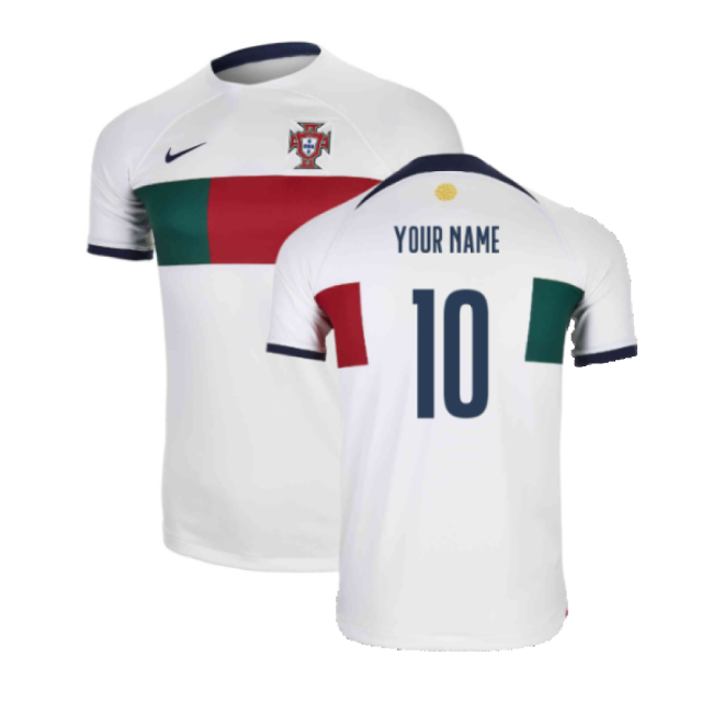 2022-2023 Portugal Away Shirt (Kids) (Your Name) Authentic