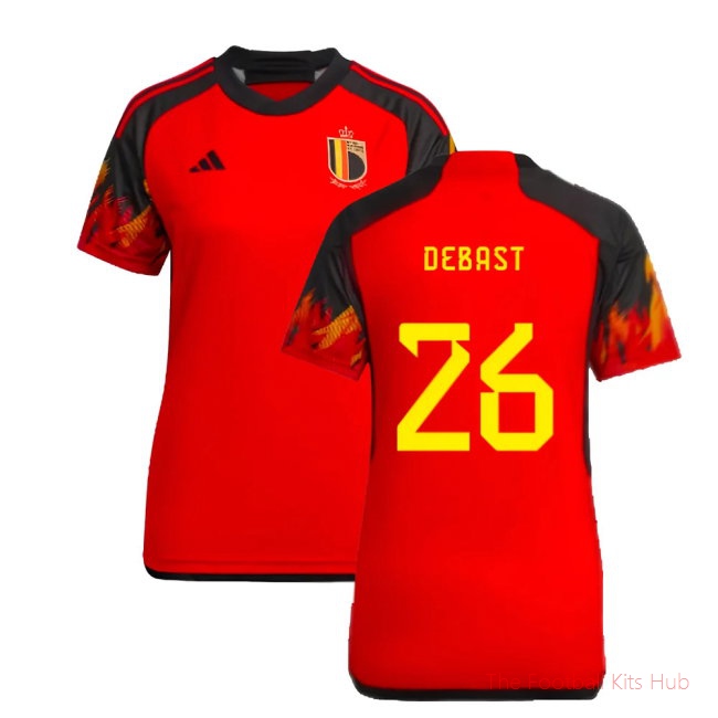 [LK] 2022/23 Belgium Home Shirt (Ladies) (Debast 26)