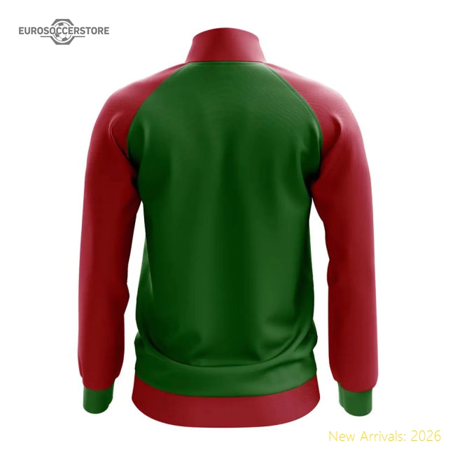 Maldives Concept Football Track Jacket (green) - World Cup Edition
