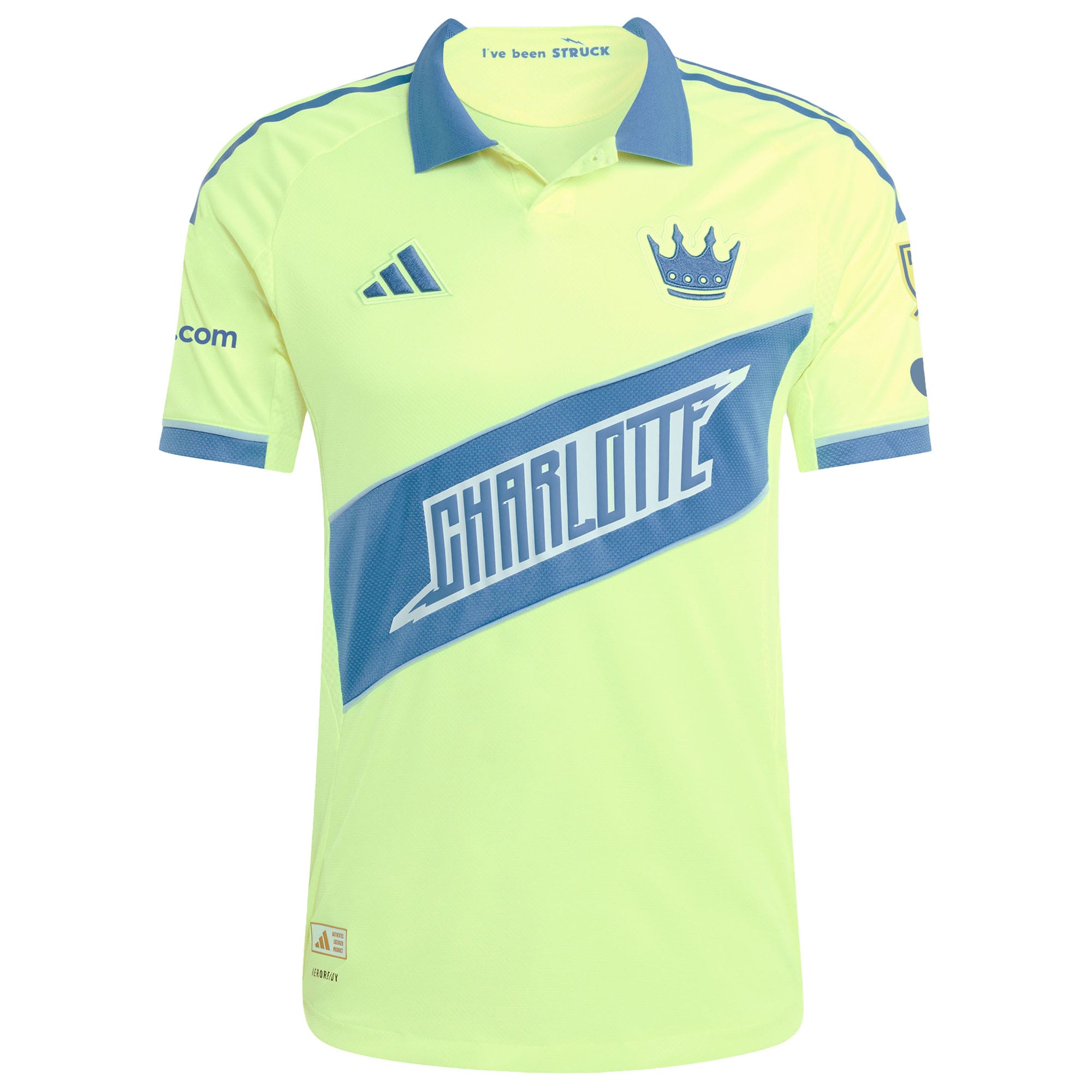 [SJH] Charlotte FC 2025 Third Authentic Jersey - Yellow