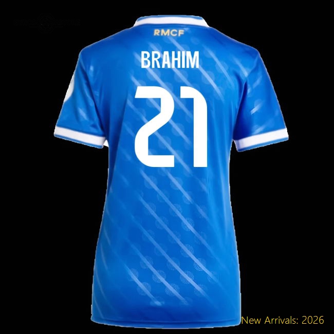 Real Madrid 2024-25 Third Fan Version For Women (Brahim Soccer Jersey