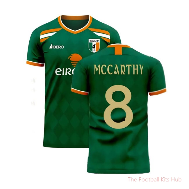 Ireland 2025-2026 Classic Concept Football Kit (Libero) (MCCARTHY 8)