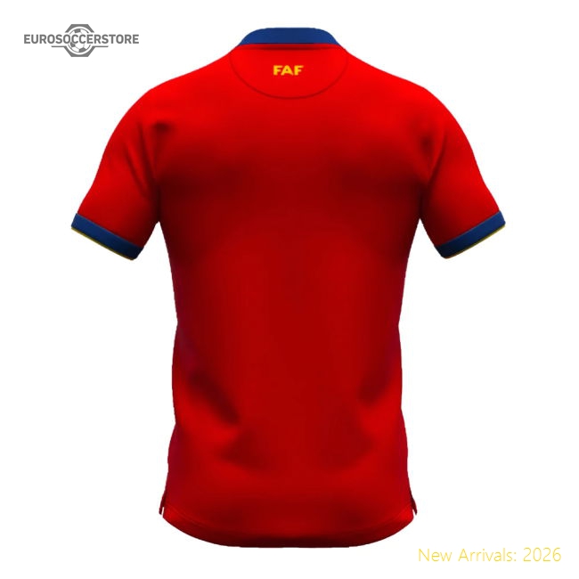 Andorra Home Kit 2024-2025 Game Day Jersey For Match Days