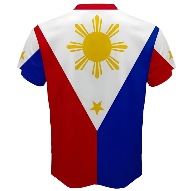 Fan-Favorite World-Class Philippines Flag Sublimated Sports Jersey