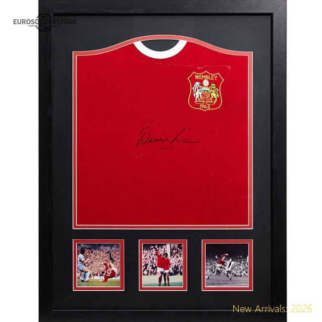 Manchester United Fc Law Signed Shirt (framed) - Reasonable Price
