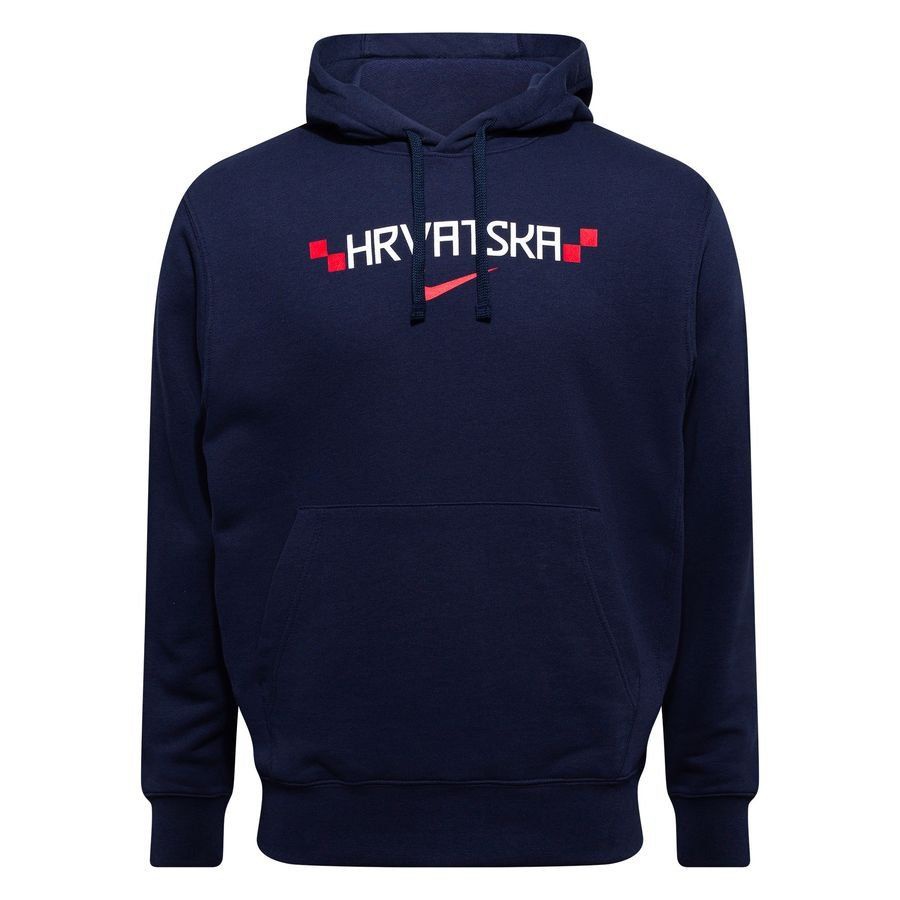 Croatia Hoodie Club - Obsidian/White/University Red