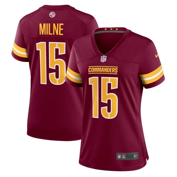 None Game NFL Jersey - Burgundy | Elite Football Apparel | NFL Footbal