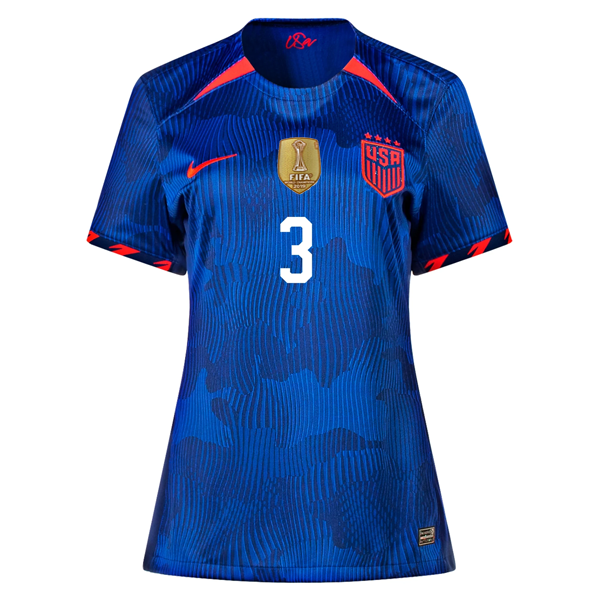 United States 2023-2024 FIFA World Cup Away Jersey –  Match Day Version XS