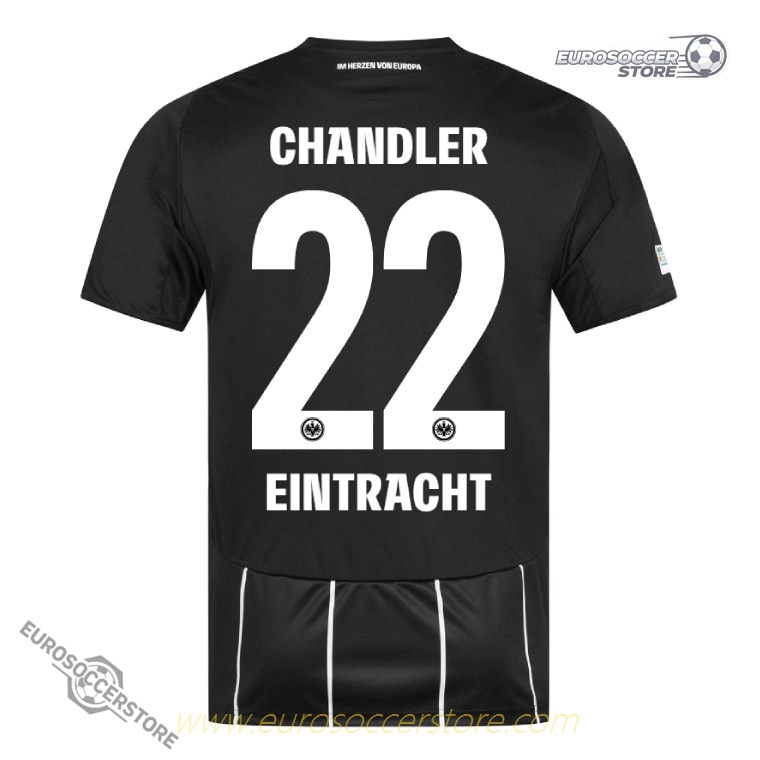 Eintracht Frankfurt's Chandler #22 jersey for the 25-26 Champions League season.