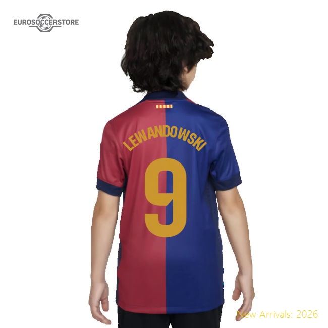 Football Team Lewandowski Soft Kids Jersey Climacool Soft-touch