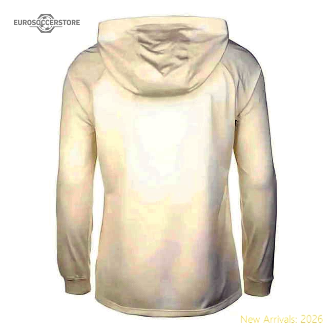 2023-2024 Tottenham Hotspur Dri Fit Strike Hooded Jacket (White)