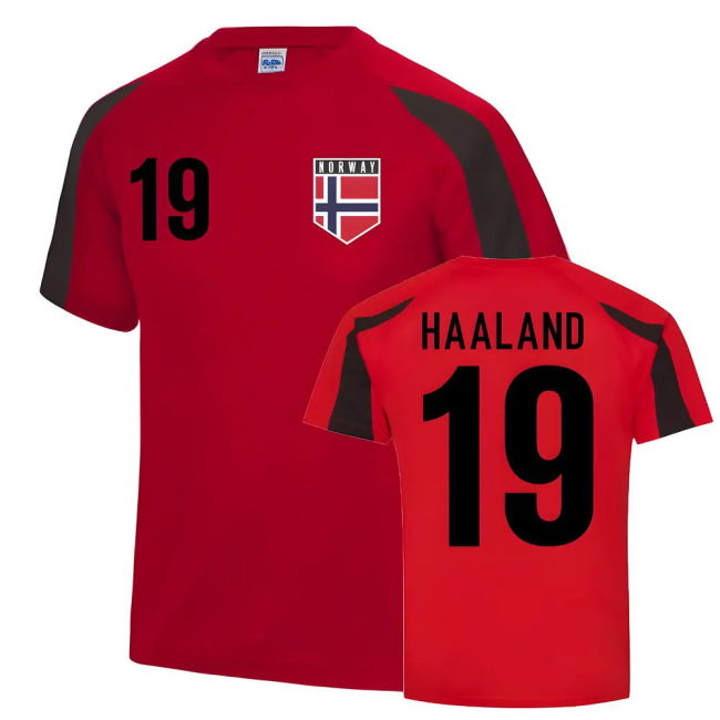 Erling Haaland Norway Sports Training Jersey (Red) Netherlands
