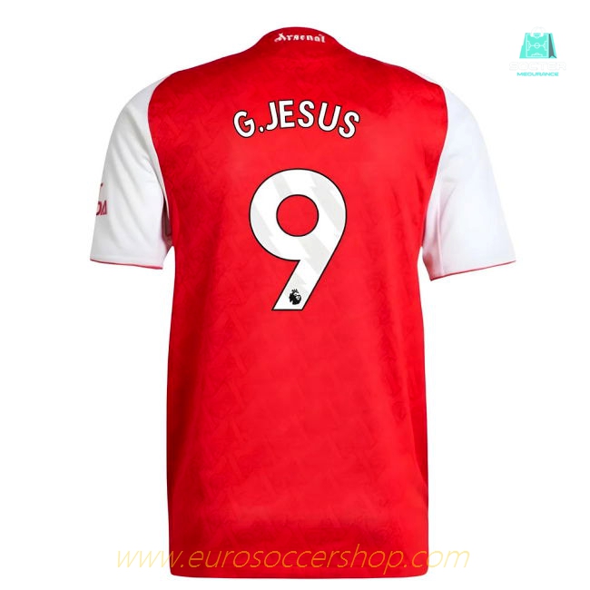 2025-2026 Arsenal Authentic Home Shirt (G.Jesus 9)