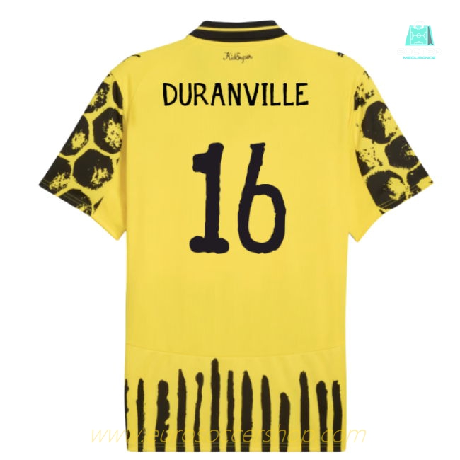 2025-2026 KIDSUPER x Borussia Dortmund CWC Home Shirt (Duranville 16)