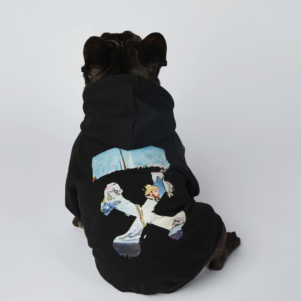 French Bulldog Frenchdot™ French Bulldog Woof Hoodie V4 Durable Dog Item