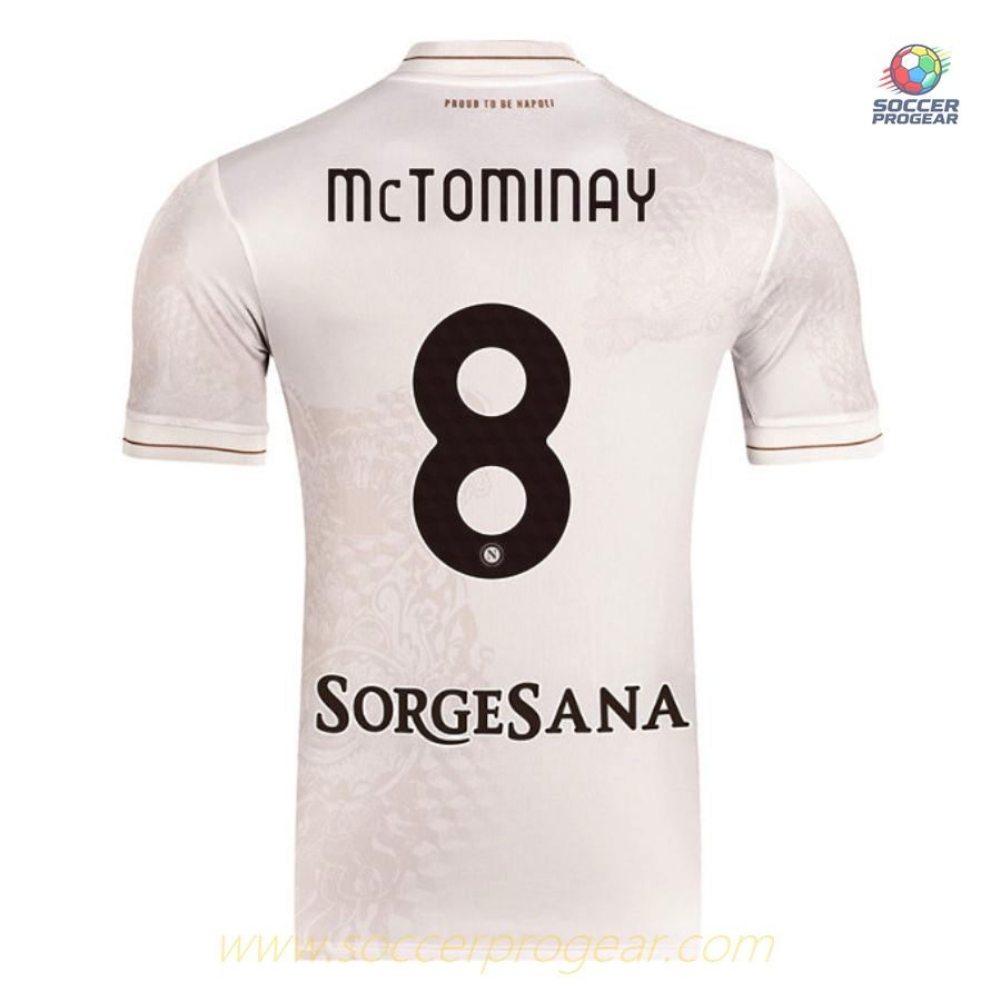 Naples Away Football Jersey 2025/26 Collection Mc Tominay