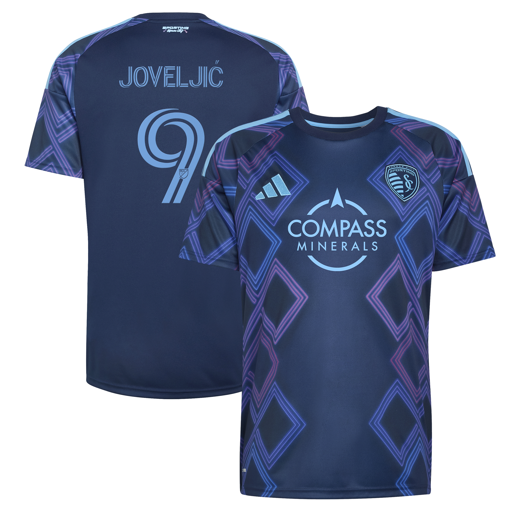 [LK] Dejan Joveljic Sporting Kansas City 2026 The 18th & Vine Kit Replica Jersey - Blue