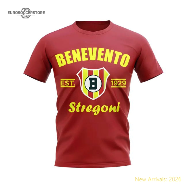 Superior Benevento Calcio Established Football Fan T-shirt (red)