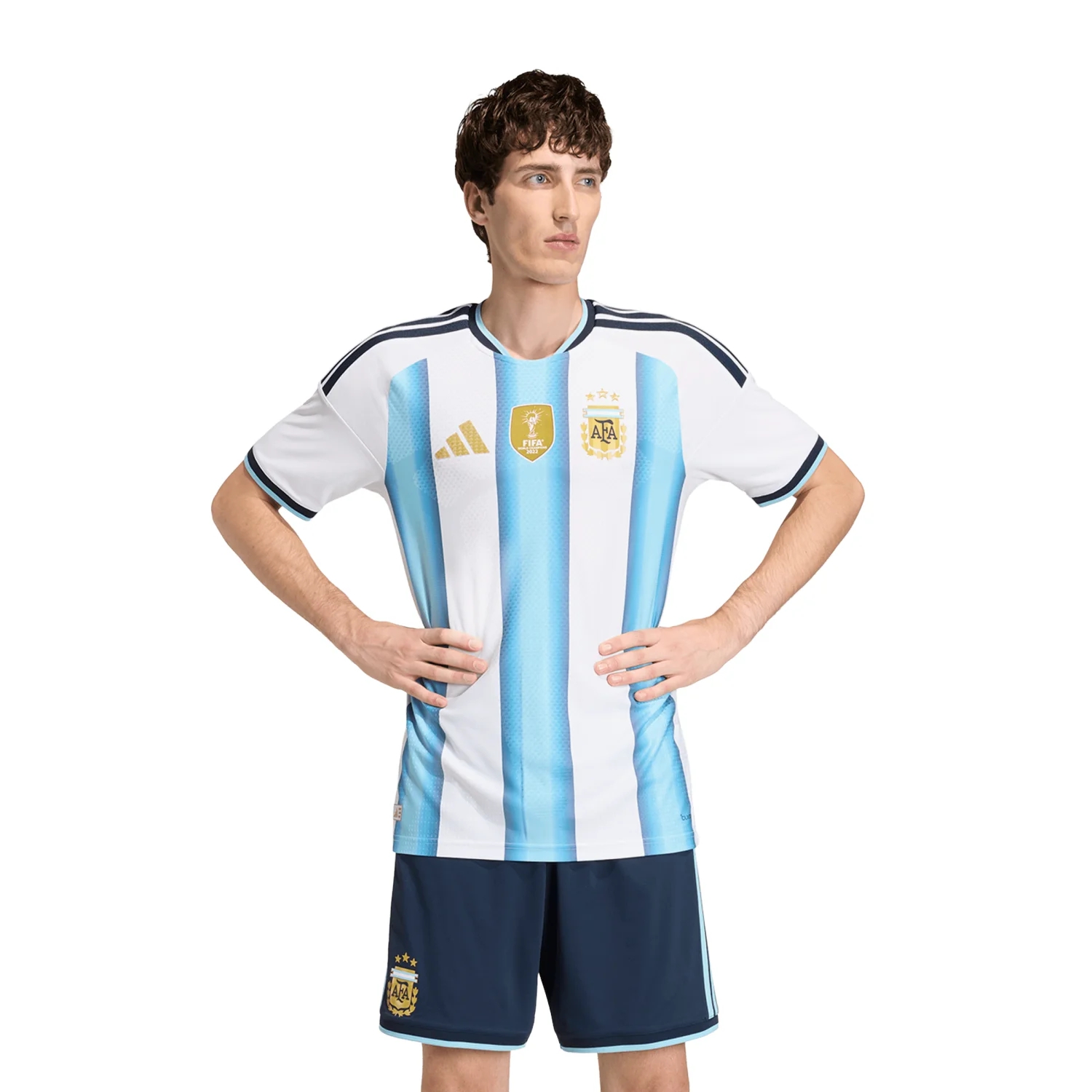 Argentina 2026 Home Jersey Men's | Climacool+ Body Mapping Performance Kit