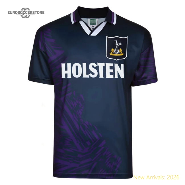 Score Draw Tottenham Hotspur 1994 Away Retro Football Jersey