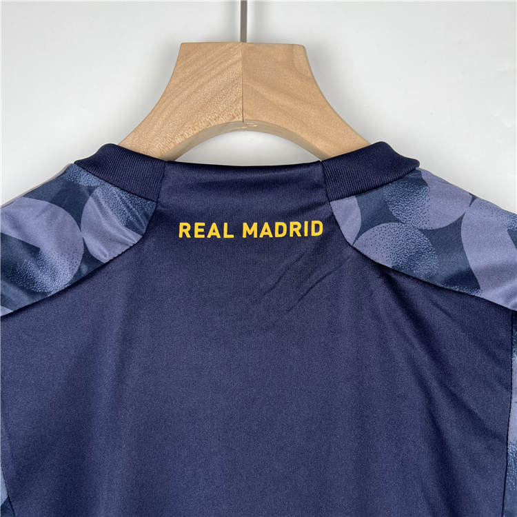 KidsYouth Real Madrid 2324 Away Soccer Football KitShirtShort -