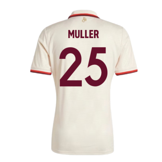 2024-2025 Bayern Munich Third Kit (Muller 25) | Moisture Wicking